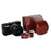 PU Leather Camera Protective Cover + Strap for Canon EOSM/EOSM2/EOSM 10 with 15-45mm Lens - Coffee - 4