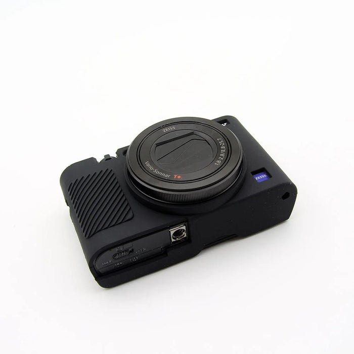 Soft Silicone Protective Case for Sony RX100 III / IV/ IIV - Black - 2