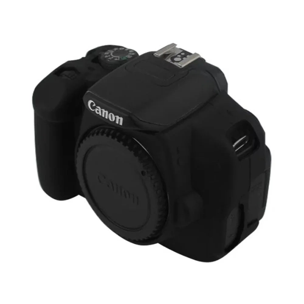 Soft Silicone Protective Case for Canon EOS 600D/650D/700D - Black - 1