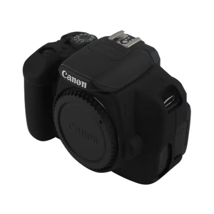 Soft Silicone Protective Case for Canon EOS 600D/650D/700D - Black - 1