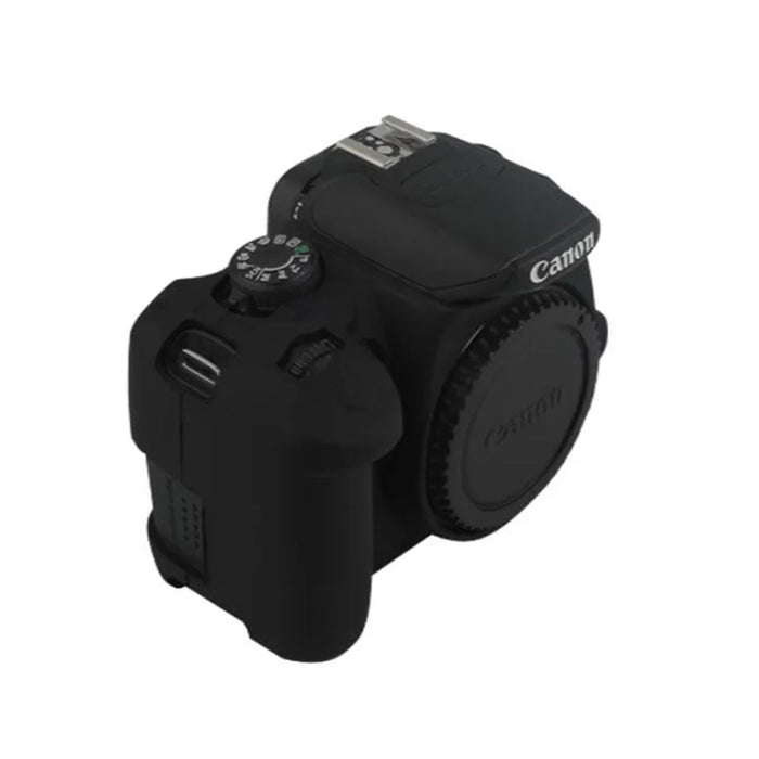 Soft Silicone Protective Case for Canon EOS 600D/650D/700D - Black - 2