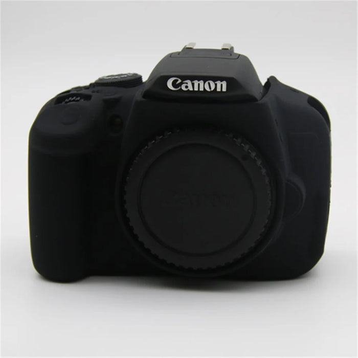 Soft Silicone Protective Case for Canon EOS 600D/650D/700D - Black - 4