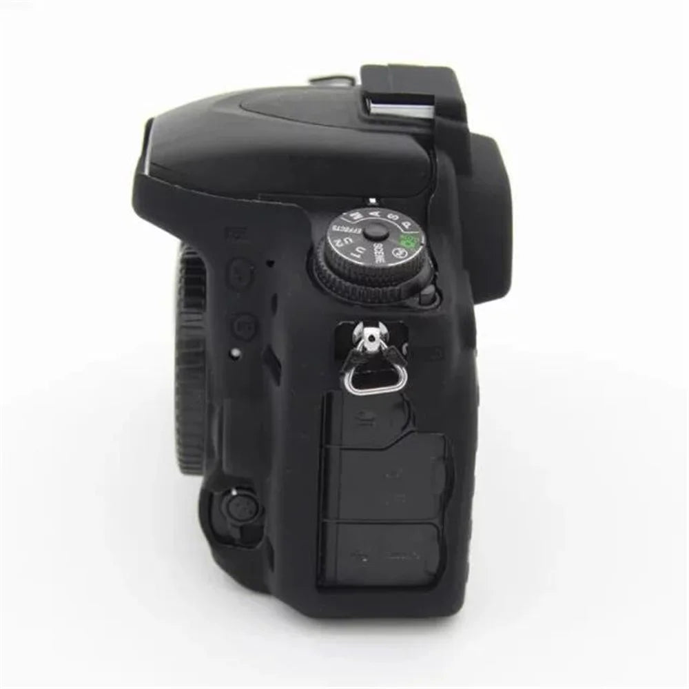 Soft Silicone Protective Shell for Nikon D750 Digital SLR Camera - Black - 2