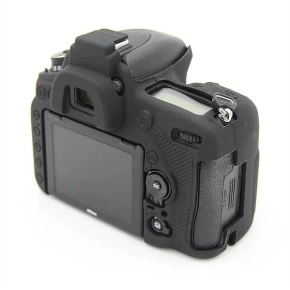 Soft Silicone Protective Shell for Nikon D750 Digital SLR Camera - Black - 3