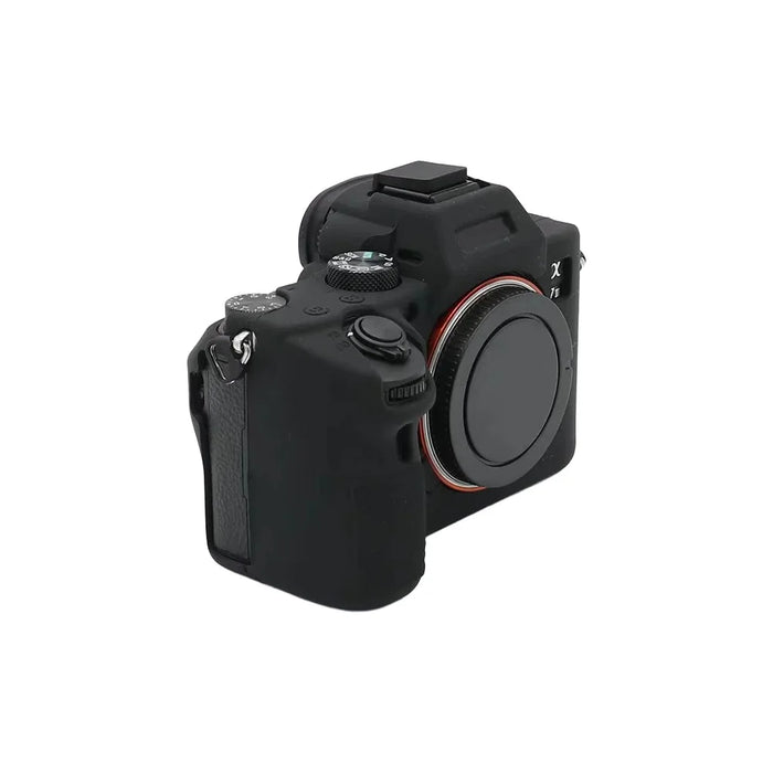 Soft Silicone Protective Case for Sony Alpha A7RIII A7R3 Camera - Black - 5