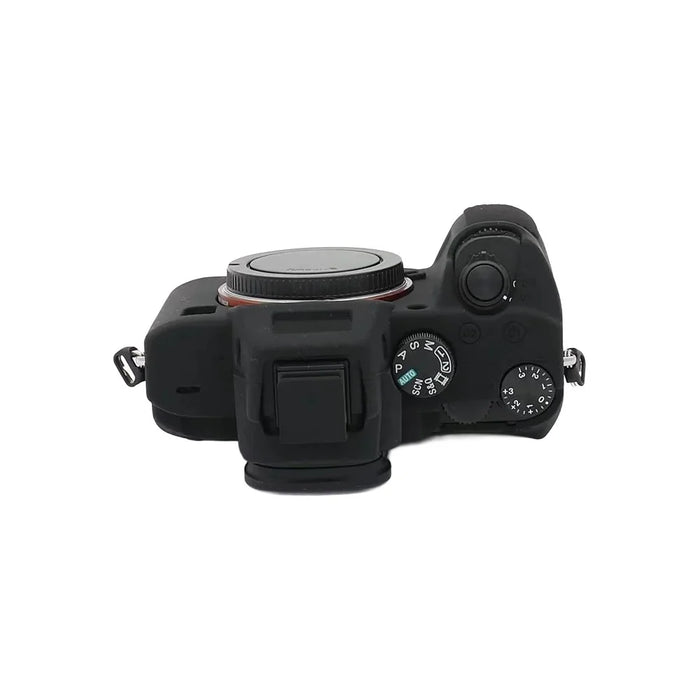 Soft Silicone Protective Case for Sony Alpha A7RIII A7R3 Camera - Black - 7