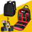 Compact Outdoor Camera Backpack Bag Waterproof DSLR Case - Red / Black - 1