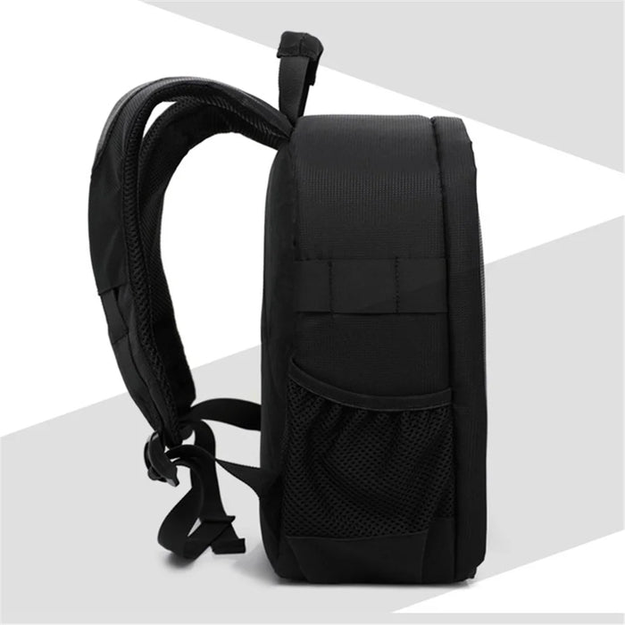 Compact Outdoor Camera Backpack Bag Waterproof DSLR Case - Red / Black - 2