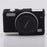 Flexible Silicone Protective Camera Case for Canon EOS M100 - Black - 1