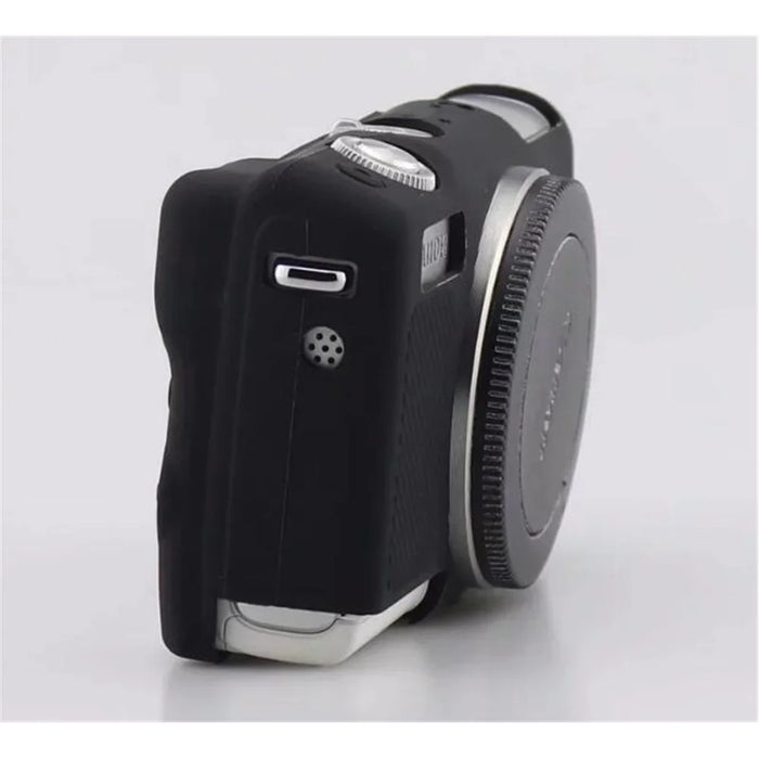 Flexible Silicone Protective Camera Case for Canon EOS M100 - Black - 6