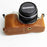 PU Leather Bottom Camera Half Case Bag for Olympus E-PL7 / E-PL8 / E-PL9 - Brown - 1