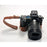 Bottom Opening PU Leather Half Protection Shell with Strap for Nikon Z7 Camera - Brown - 3