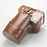 PU Leather Camera Protection Shell + Strap + Camera Lens Bag for Canon EOS R - Brown - 3
