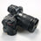 For Nikon Z7 Genuine Leather Half Bottom Camera Protection Shell with Strap - Black - 3