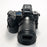 For Nikon Z7 Genuine Leather Half Bottom Camera Protection Shell with Strap - Black - 4