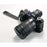 For Nikon Z7 Genuine Leather Half Bottom Camera Protection Shell with Strap - Black - 7