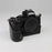 Genuine Leather Half Bottom Camera Protective Case Bag for Nikon Z50 / Z30 - Black - 2