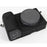 Soft Silicone Protective Pouch Case for Sony A6600 Camera - Black - 3