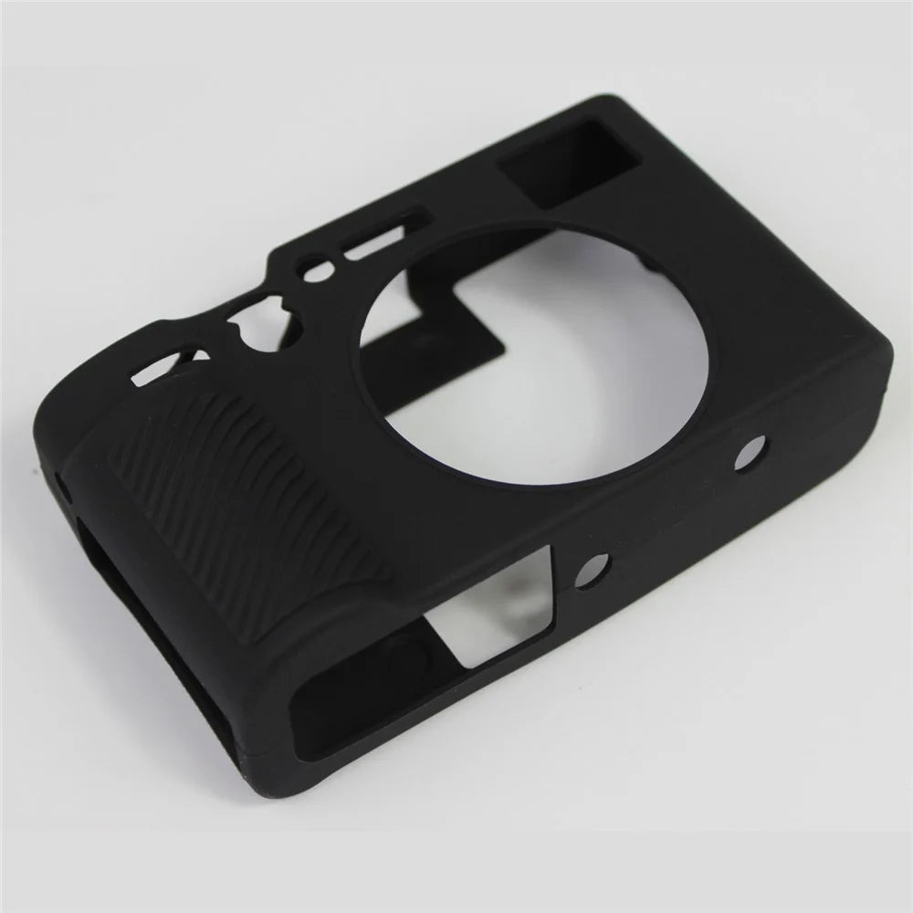 Shockproof Silicone Protective Camera Case for FUJIFILM X100V - Black - 2