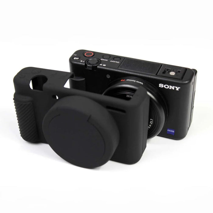 Soft Silicone Case for Sony ZV1 Camera - Black - 1