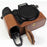 PU Leather Camera Half Case Bottom Cover with Battery Opening for Panasonic Lumix S5 / S5 II - Coffee - 4