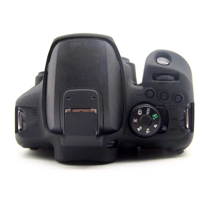 Soft Silicone Protective Camera Case for Canon EOS 850D - Black - 3