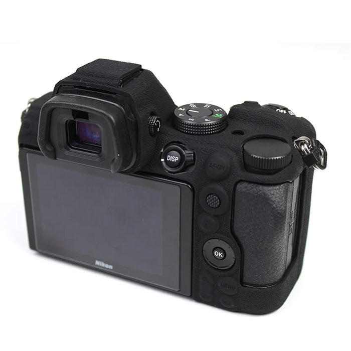 Soft Silicone Protective Camera Case Dustproof Shell for Nikon Z5 - Black - 6