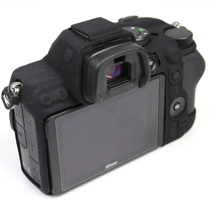 Soft Silicone Protective Camera Case Dustproof Shell for Nikon Z5 - Black - 7
