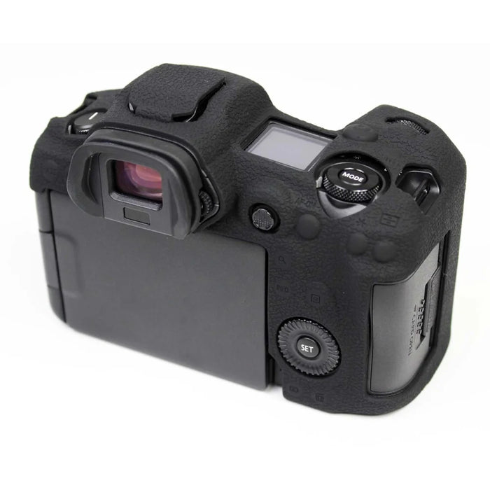 Soft Silicone Case Camera Protector Skin Bag Body Cover for Canon EOS R5 - Black - 6