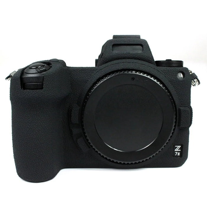 Soft Silicone Case Camera Protective Sleeve Cover for Nikon Z 6II/Z 7II - Black - 1
