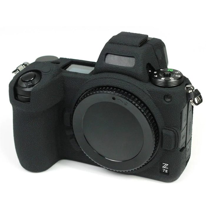 Soft Silicone Case Camera Protective Sleeve Cover for Nikon Z 6II/Z 7II - Black - 2