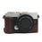 Camera Bottom Case Genuine Leather Protective Half Cover with Battery Opening for Olympus PEN E-P7/EP7 - Coffee - 7