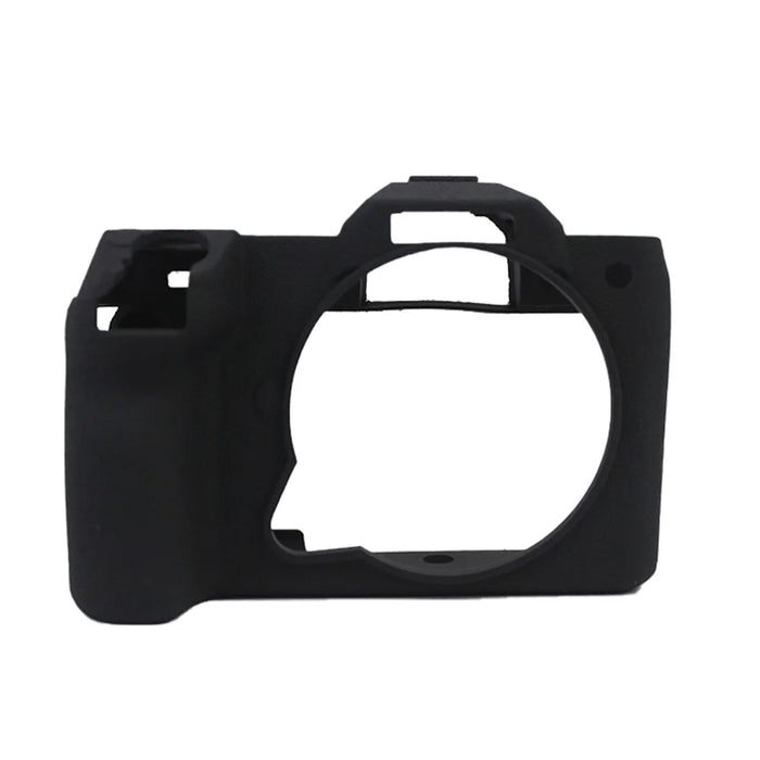 Soft Silicone Camera Case Protector SLR Camera Body Sleeve Cover for Fujifilm GFX 100S - Black - 2