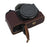 Genuine Leather Camera Bottom Case Protective Half Body Cover with Battery Opening for Sony ZV-E10 - Coffee - 5