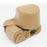 Vintage PU Leather Case Lens Body Protector Cover with Shoulder Strap for Sony ZVE10 ZV-E10 - Khaki - 3
