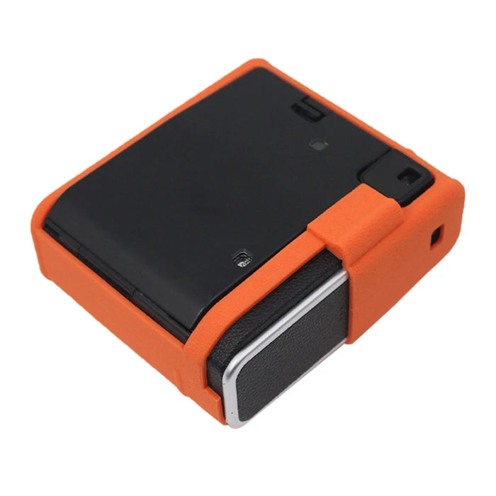Soft Silicone Camera Case Protector Camera Body Sleeve Cover for Fujifilm Instax Mini 40 - Orange - 4