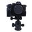 PU Leather Camera Bottom Case Protective Half Body Cover for Sony A7M5 / A7M4 / A1 / A7S III / A7S3 / A7R5 Camera - Black - 5