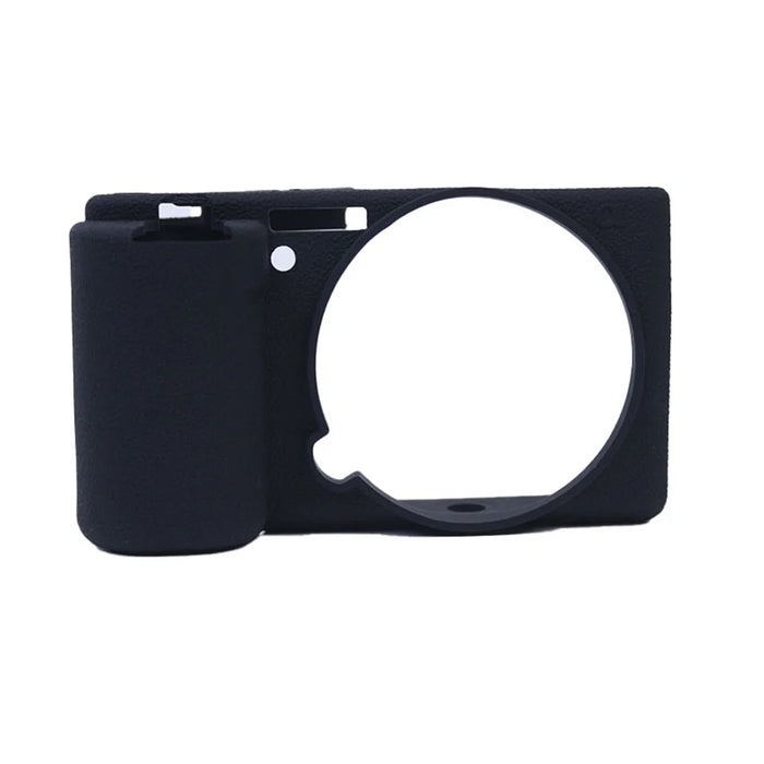 Soft Silicone Camera Case Protector Sleeve Cover for Sony ZV-E10 Camera - Black - 4