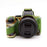 For Nikon Z50 Digital Camera Soft Silicone Case Portable Protective Cover - Camouflage - 1