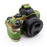 For Nikon Z50 Digital Camera Soft Silicone Case Portable Protective Cover - Camouflage - 4