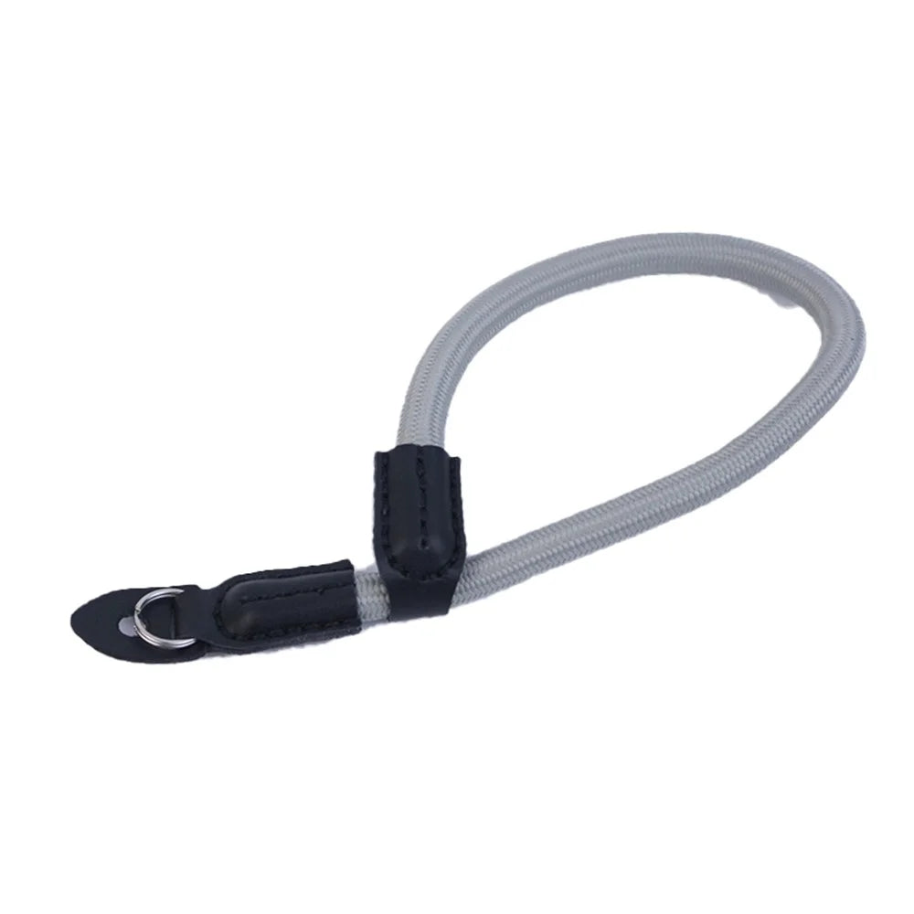 For Sony Leica D-Lux Fujifilm Camera Hanging Strap Nylon Quick Release Carrying Rope - Grey - 1