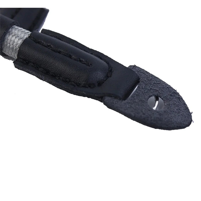 For Sony Leica D-Lux Fujifilm Camera Hanging Strap Nylon Quick Release Carrying Rope - Grey - 5