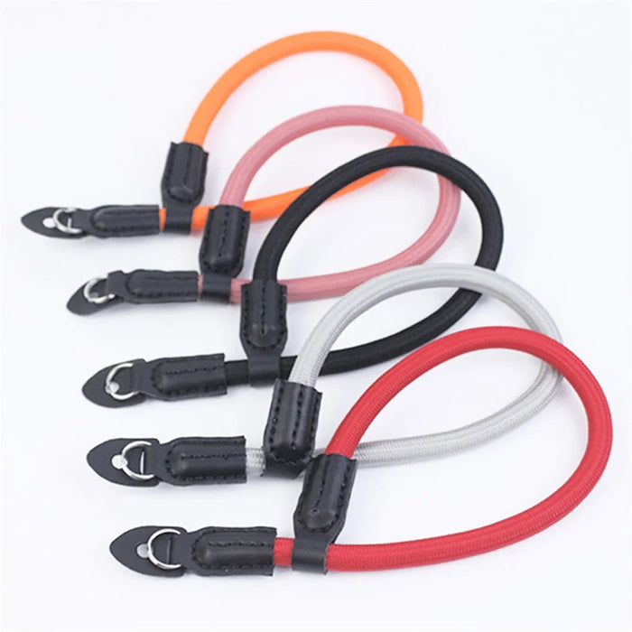 For Sony Leica D-Lux Fujifilm Camera Hanging Strap Nylon Quick Release Carrying Rope - Grey - 6