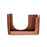 For Leica Q Detachable Textures Leather Camera Bottom Case Protective Half Body Cover Holder - Brown - 4