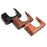 For Leica Q Detachable Textures Leather Camera Bottom Case Protective Half Body Cover Holder - Brown - 5