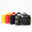 For Canon EOS 7D DSLR Camera Anti-drop Silicone Case Soft Protective Cover - Red - 6