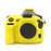 For Nikon D810 DSLR Camera Soft Protective Cover Anti-scratch Shockproof Silicone Case - Yellow - 1