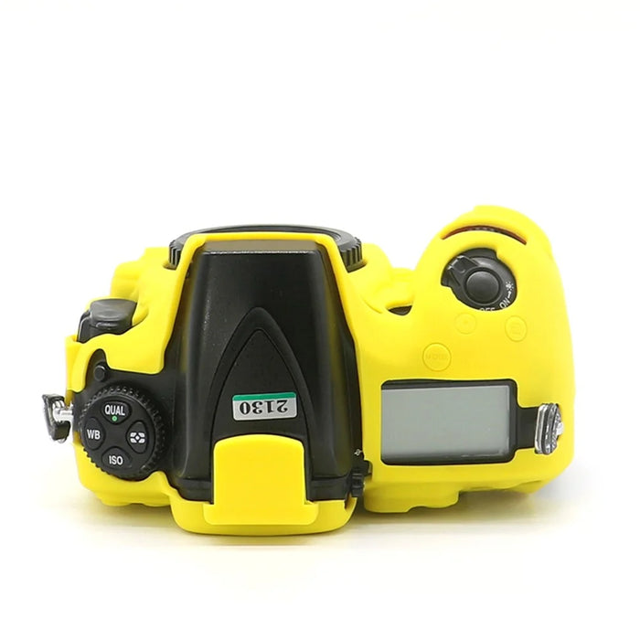 For Nikon D810 DSLR Camera Soft Protective Cover Anti-scratch Shockproof Silicone Case - Yellow - 2