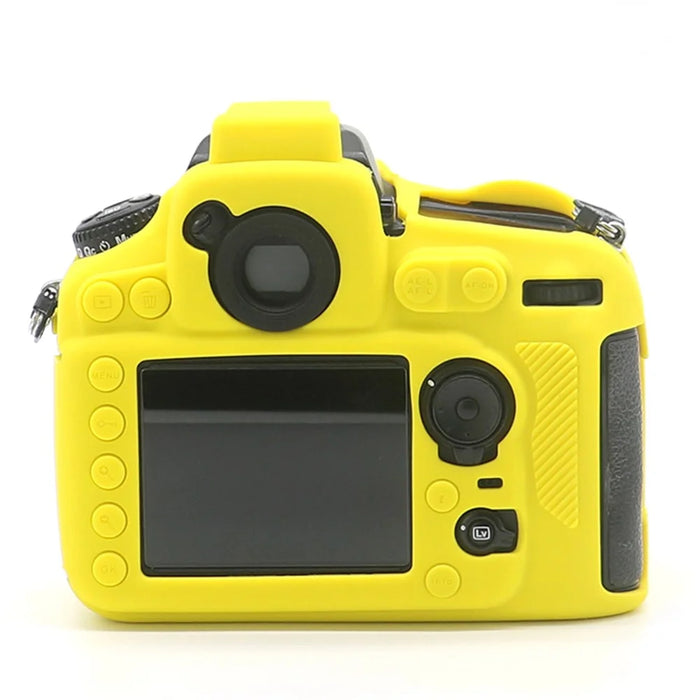 For Nikon D810 DSLR Camera Soft Protective Cover Anti-scratch Shockproof Silicone Case - Yellow - 4
