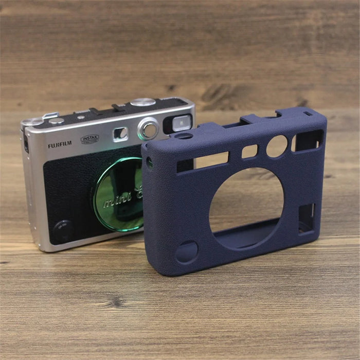 For Fujifilm Instax Mini Evo Camera Soft Protective Cover Anti-scratch Shockproof Silicone Case - Blue - 3